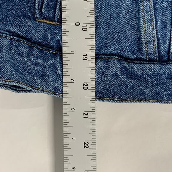 Gap L Womens Icon Denim Jacket Medium Blue Western Classic Timeless - Picture 10 of 11